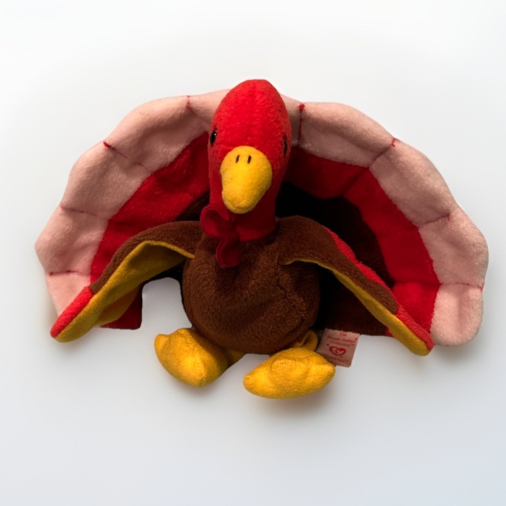 Ty Beanie Babies Gobbles the Turkey 1996